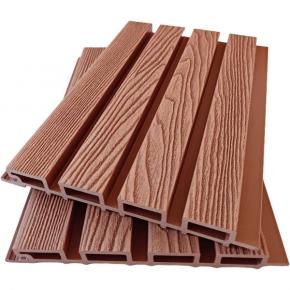 23-218 mm 3D Embossed Composite External Panels WPC Wall Cladding Panel